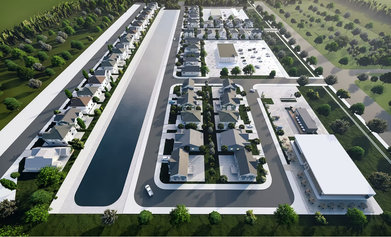 Collins Place Manvel TX - master-planned community with residential and retail